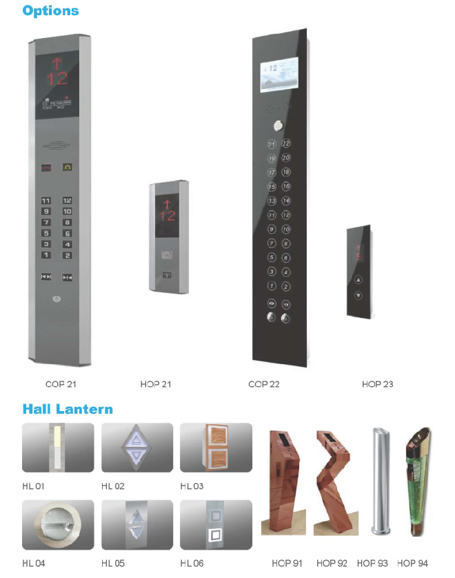 mirror etching passenger elevator without machine room