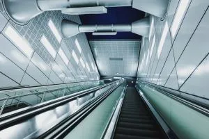 Commerciële roltrap voor winkelcentrum